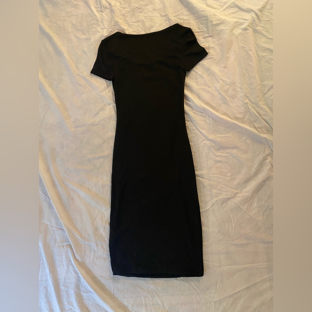 Elegant Black Dress - Small